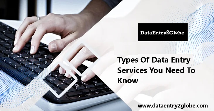 There are several types of data entry services. These include basic, online, formatting, conversion, and transcription.